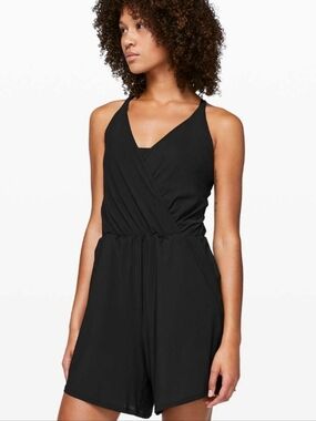 NWT Lululemon Monday Best Romper In Black